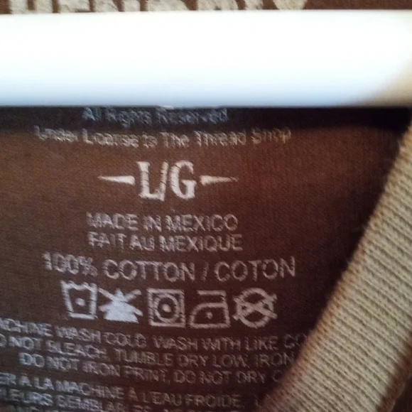 Brown Graphic T-Shirt with Music Icon Print - Picture 3 of 3